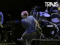 Fran Healy Reaction GIF by Travis