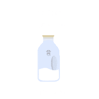 Plant Milk Sticker by Almond Cow