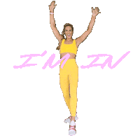 Fitness Workout Sticker by Danielle Pascente