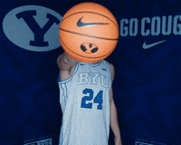 Byu Basketball Sport GIF by BYU Cougars