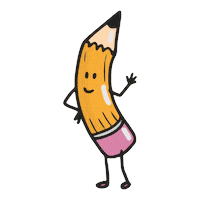 Back To School Pencil Sticker
