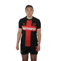 Posing Whats Up Sticker by Bayer 04 Leverkusen