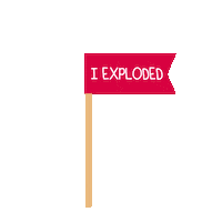 flag sayings Sticker by Exploding Kittens