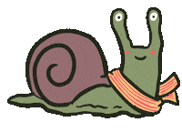 Snail Caracol Sticker