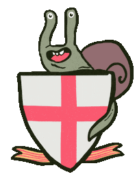Snail Caracol Sticker
