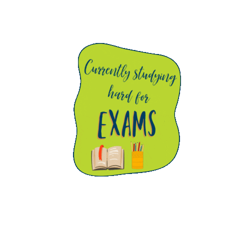 Study Hard Sticker by Eötvös Loránd University Faculty of Education and Psychology