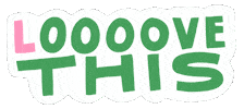 My Favourite Love Sticker
