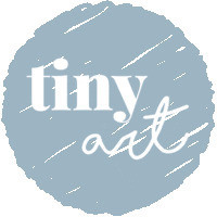 TinyArt tinyart tinyartprints tinyartmainz Sticker