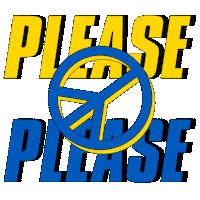 flouris peace please ukraine frieden Sticker