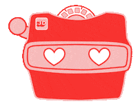 vintage love Sticker