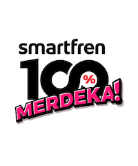 Indonesia Merdeka Sticker by Smartfren