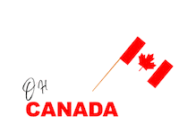Proud Canadian Sticker by Crumps