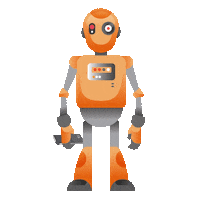 Pixup ai robot artificial intelligence ki Sticker