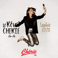 cherieradio funny morning jump phone GIF