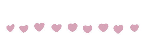 In Love Hearts Sticker