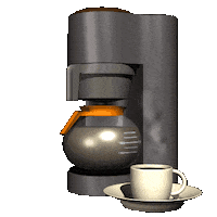 Coffee Machine Sticker