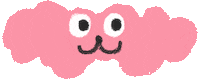 Embarrassed Cloud Sticker