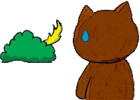 Hide And Seek Cat Sticker by doghero