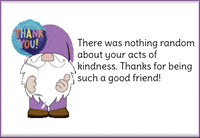 Thank You Gnome GIF