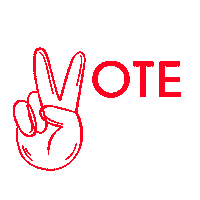 Voting United States Sticker