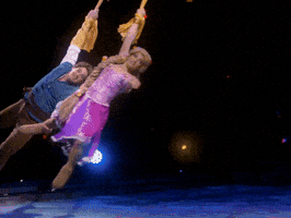 Skating Long Hair GIF by Disney On Ice