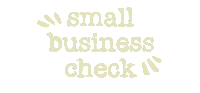_designsbyzoe small business small business check Sticker
