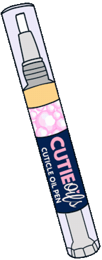 cutieoils giphyupload nails cuticle oil cutieoils Sticker