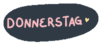 Thursday Wochentag Sticker by Frankfurt mit Kids