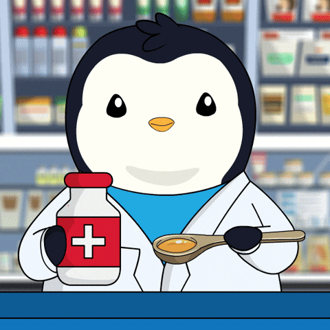 Sick Get Well Soon GIF by Pudgy Penguins
