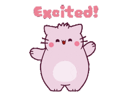 Cat Looking Forward Sticker by Pembe