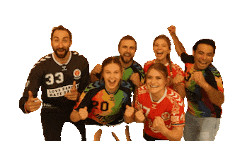 Team Celebrating Sticker by Fernreisehelden