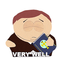 Cartman Bible Sticker by South Park