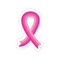 Think Pink Breast Cancer Awareness Sticker by ztafraternity