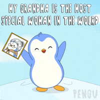 Penguin Grandma GIF by Pudgy Penguins