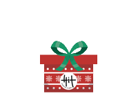 Merry Christmas Logo Sticker by Hit Creative Studio