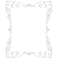 particia frame lines decor decoration Sticker