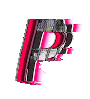 Glitch Alphabet Sticker by #BASILIO