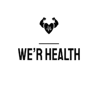 WeRHealth workout health werhealth w e r h e a l t h Sticker