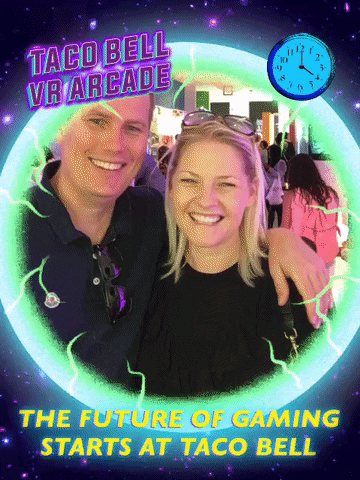 vrarcade GIF by Taco Bell VR Arcade