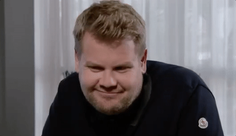 james corden flirt GIF by The Late Late Show with James Corden