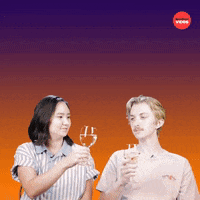 Cheers Pour One Out GIF by BuzzFeed
