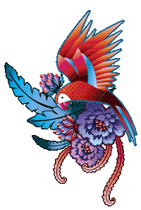 Bird Jungle Sticker