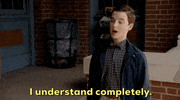 I Understand Sheldon Cooper GIF by CBS