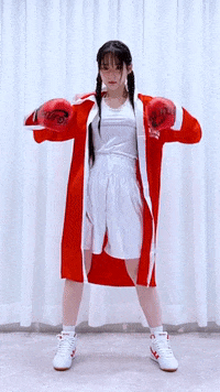 K Pop Boxing GIF