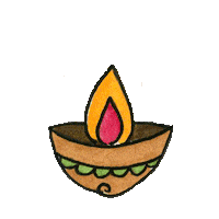indian diwali Sticker by Natasha B.
