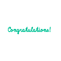 Congratulations Celebrating Sticker by EU Business School