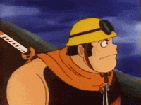 Getter Robo Stare GIF