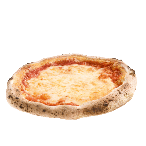Hungry Pizza Sticker by Gustavo Gusto