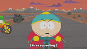 speeding eric cartman GIF by South Park 