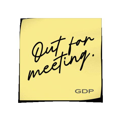 gdparchitects office meeting stickynote gdpmy Sticker